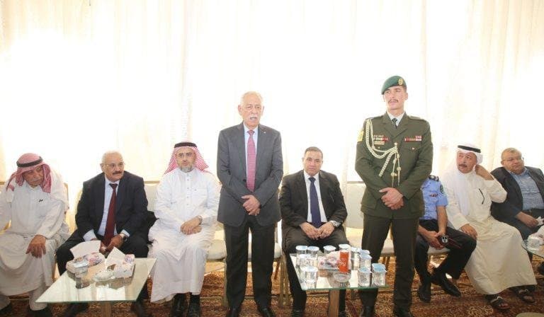 مندوبا عن الملك وولي العهد.. العيسوي يعزي عشيرة أبو موسى العليقات