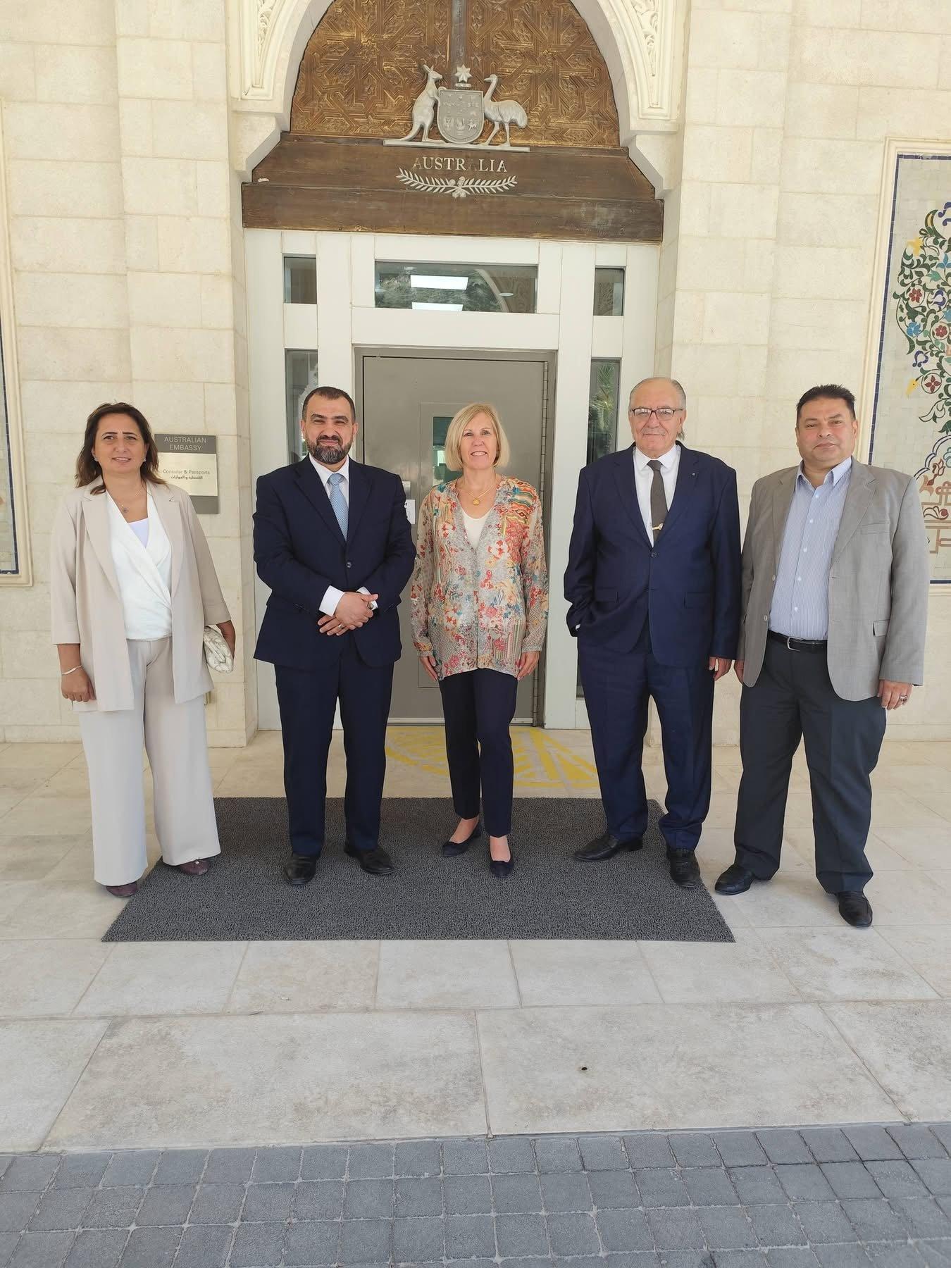 ‎الاتحاد النوعي للنحالين الأردنيين يزور السفارة الأسترالية ويبحث آفاق التعاون ودعم النحالين