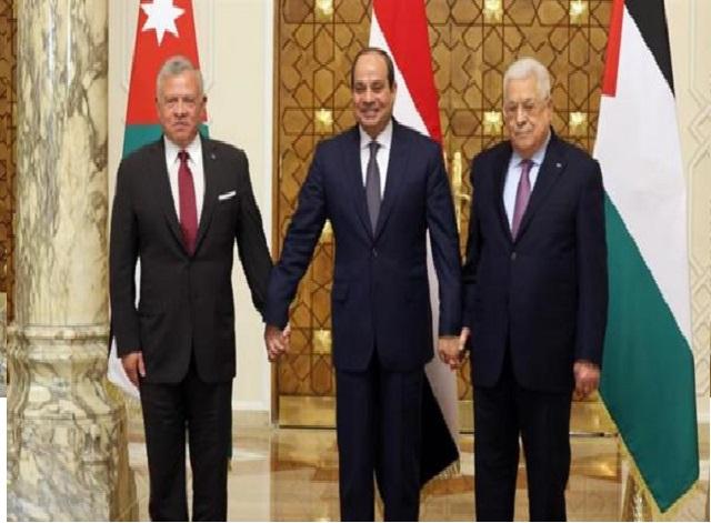 قمة أردنية فلسطينية مصرية في العقبة الأربعاء