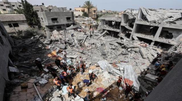 236 يوما للحرب على غزة .. والاحتلال يواصل قصف غزة ورفح