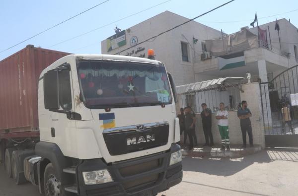 وصول طواقم المستشفى الميداني الأردني غزة 79 إلى شمال القطاع